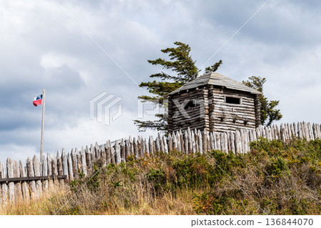 Historic Fort Bulnes in Chile Historic Fort Bulnes in Chile 136844070