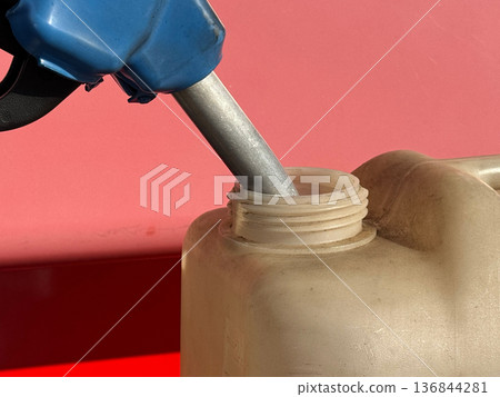 Filling up plastic tanks Filling up plastic tanks 136844281