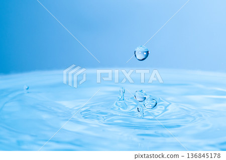 water splash action shot water splash action shot 136845178