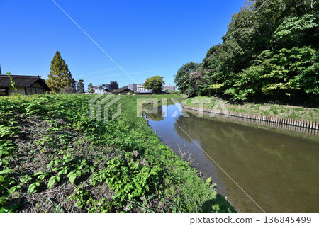 Yudono Castle, a nationally designated historic site in Matsuyama City, Iyo Province Yudono Castle, a nationally designated historic site in Matsuyama City, Iyo Province 136845499