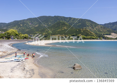 Arashika Coast in early summer 136845569