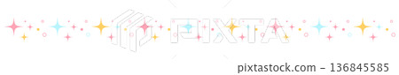 柔和多彩的閃光無縫線條圖案 柔和多彩的閃光無縫線條圖案 136845585