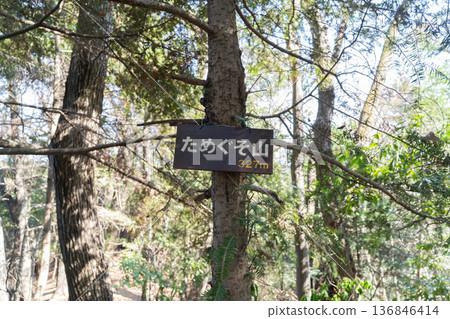 玉草嶽山頂(東京都秋留野市) 玉草嶽山頂(東京都秋留野市) 136846414