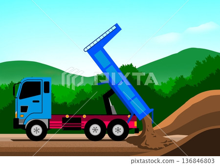 自卸卡車升降機 自卸卡車升降機 136846803