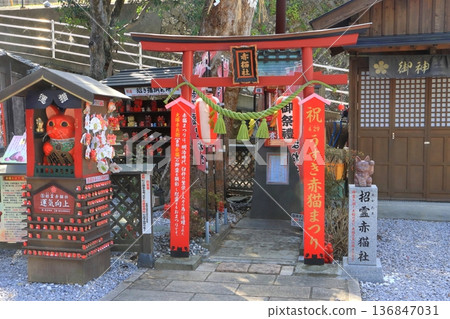 紅貓神社與紅貓福貓(臼杵市福倉天滿宮) 紅貓神社與紅貓福貓(臼杵市福倉天滿宮) 136847031