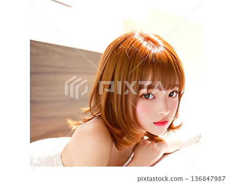 年輕女性的審美形象 136847987