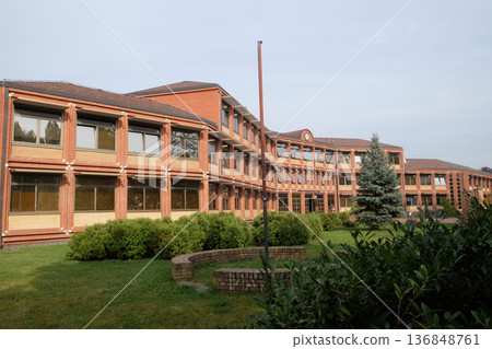 School in Malesnica residential area, Zagreb, Croatia School in Malesnica residential area, Zagreb, Croatia 136848761