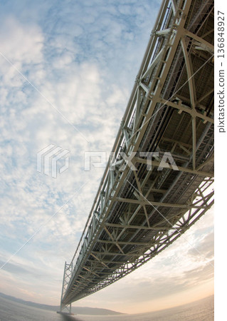 在明石海峽的日落 在明石海峽的日落 136848927