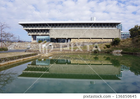 岡山縣津山市的標誌性建築“津山文化中心” 岡山縣津山市的標誌性建築“津山文化中心” 136850645