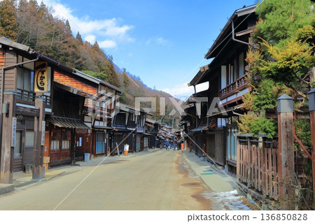 【長野縣】晴天的奈良井宿街道 136850828
