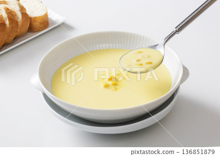 Corn soup Corn soup 136851879