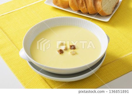 Corn soup Corn soup 136851891