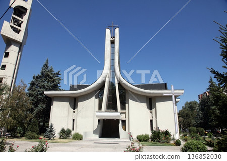 Cathedral Sacred Heart of Jesus, Skopje, Macedonia Cathedral Sacred Heart of Jesus, Skopje, Macedonia 136852030