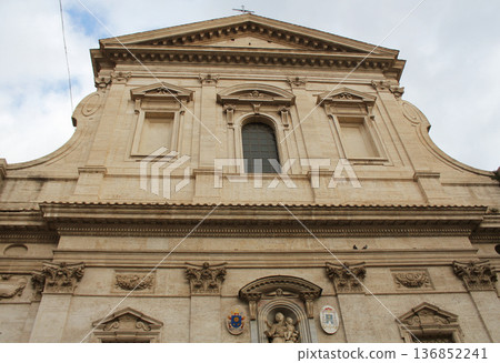 Santa Maria in Traspontina Church in Rome, Italy Santa Maria in Traspontina Church in Rome, Italy 136852241
