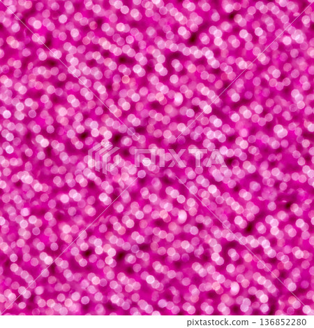 Abstract circular pink bokeh background. Seamless square texture. 136852280