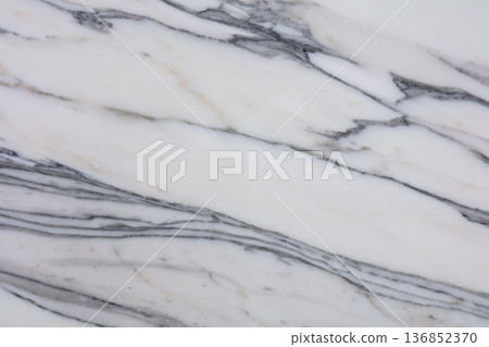 Arabestato Bianco Marble background, texture in light tone for design work. 136852370