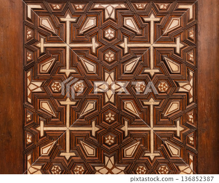New unique vintage texture in excellent brown color. 136852387