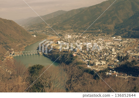 池田水壩和山城 136852644