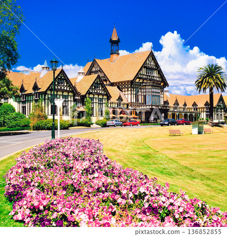 View of Government Gardens in Rotorua View of Government Gardens in Rotorua 136852855