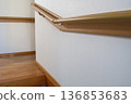 Handrails for caregivers at the entrance 136853683