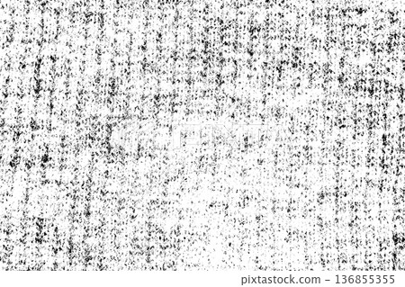 Abstract grunge black and white distressed texture background 136855355