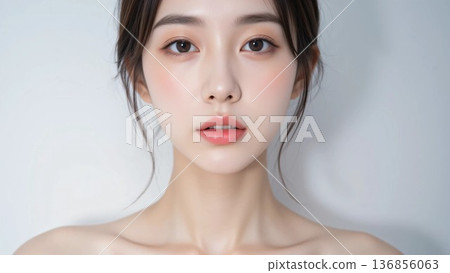 美麗的女人美麗形象 136856063