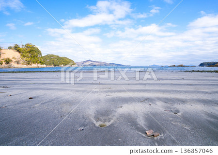 沙灘的模式 沙灘的模式 136857046