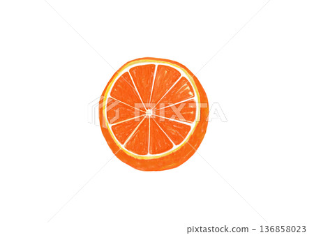 Orange slice 136858023