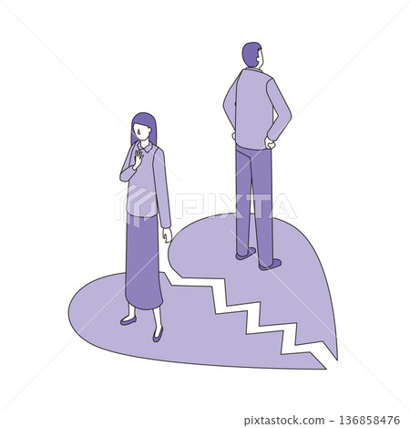 分手的男人和女人 136858476