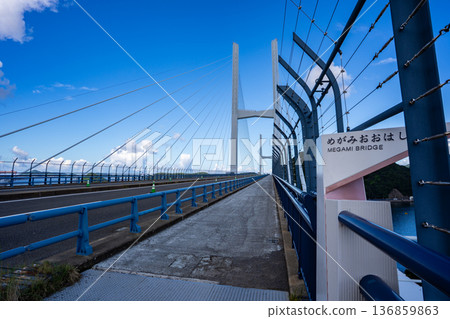 Scenery of Megami Bridge (Nagasaki City) Scenery of Megami Bridge (Nagasaki City) 136859863