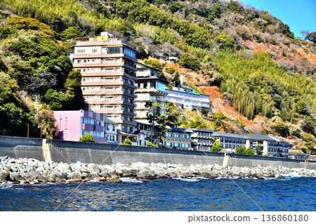 View of the hot spring town of Kitagawa Onsen (Higashiizu Town, Shizuoka Prefecture) [February 2026] 136860180