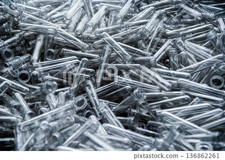PET preforms for blowing of plastic bottles. High technology 136862261