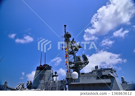 [Kanagawa] Yokosuka Aegis destroyer on the Maritime Self-Defense Forces Open Day 136863612