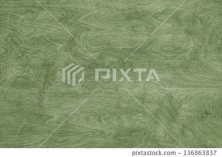 Khaki color painted wooden texture with horizontal natural grain pattern, wallpaper, background 136863837
