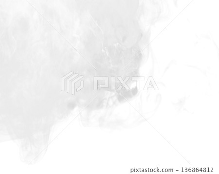 Abstract cloud of fog and smoke texture overlay effect 136864812