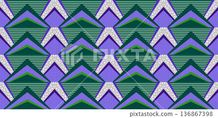 pattern of rows of triangles and parallel lines pattern of rows of triangles and parallel lines 136867398
