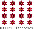 Red flower	 136868585