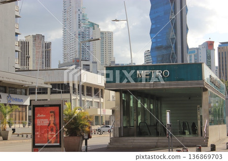 Panama City's old town and modern skyscrapers coexist in this Central American metropolis. Panama City's old town and modern skyscrapers coexist in this Central American metropolis. 136869703