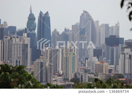Panama City's old town and modern skyscrapers coexist in this Central American metropolis. Panama City's old town and modern skyscrapers coexist in this Central American metropolis. 136869734
