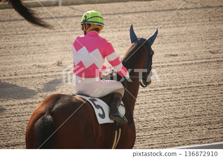 賽馬和騎師重返賽道 賽馬和騎師重返賽道 136872910