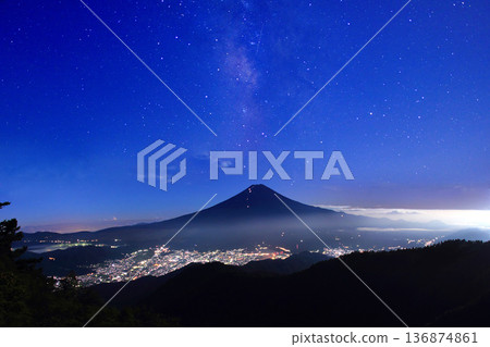 從三峠眺望夜景 從三峠眺望夜景 136874861