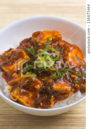 Spicy Mapo Rice Bowl Spicy Mapo Rice Bowl 136875464