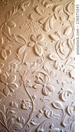 《AI圖像》華麗的圖案牆 136875845