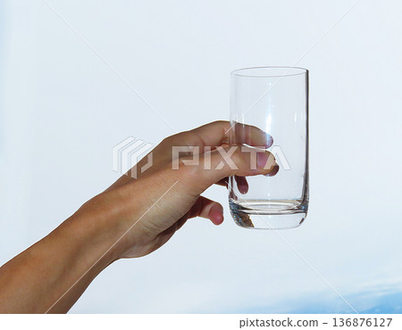 A glass A glass 136876127