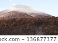 The transition from late autumn to winter in Tsumagoi 136877377