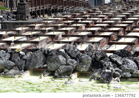 [Gunma] Kusatsu Onsen Yubatake 136877792