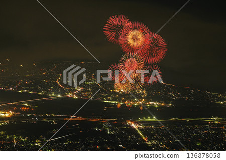 神明花火大會(山梨縣市川三鄉町) 神明花火大會(山梨縣市川三鄉町) 136878058