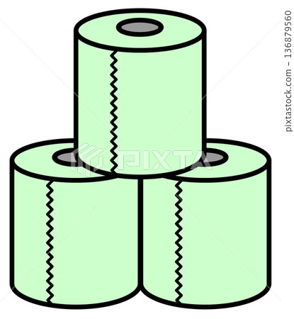 廁所和盥洗室使用的再生衛生紙 136879560