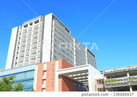 愛知縣長久手市愛知醫科大學醫院風景 136880837