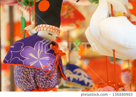 Hanging Hina Doll Decorations Baby 3 Hanging Hina Doll Decorations Baby 3 136880983